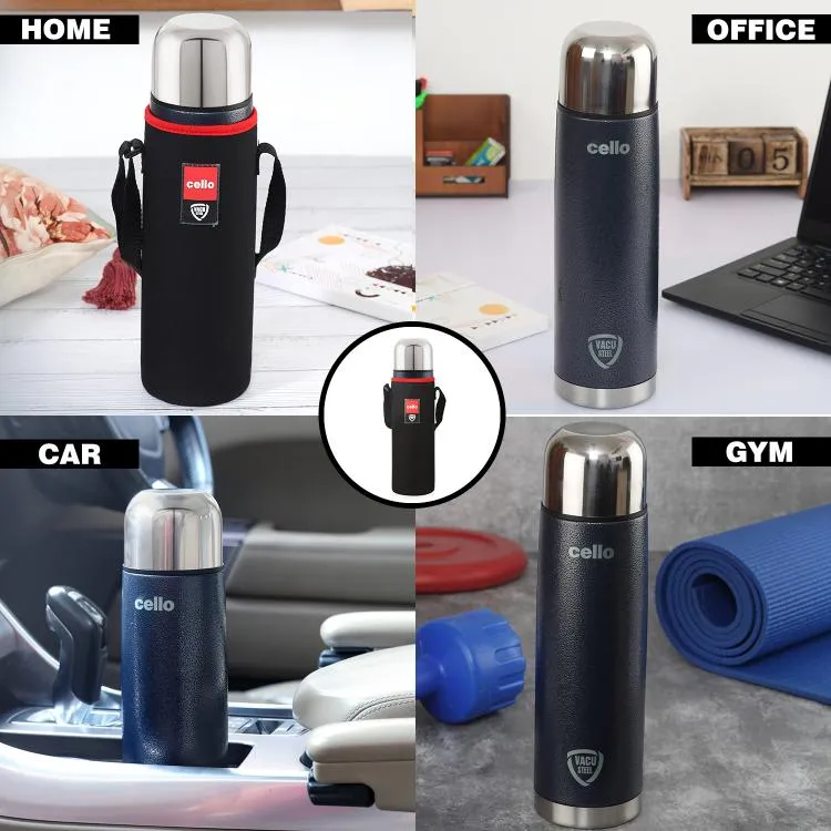 Flipper Flask, Vacusteel Water Bottle 1000ml