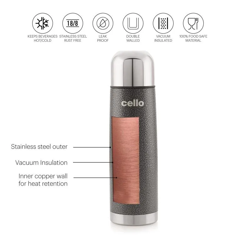 Flipper Flask, Vacusteel Water Bottle 1000ml