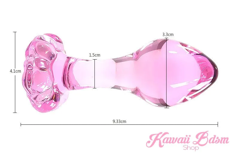 Flower Glass ButtPlug