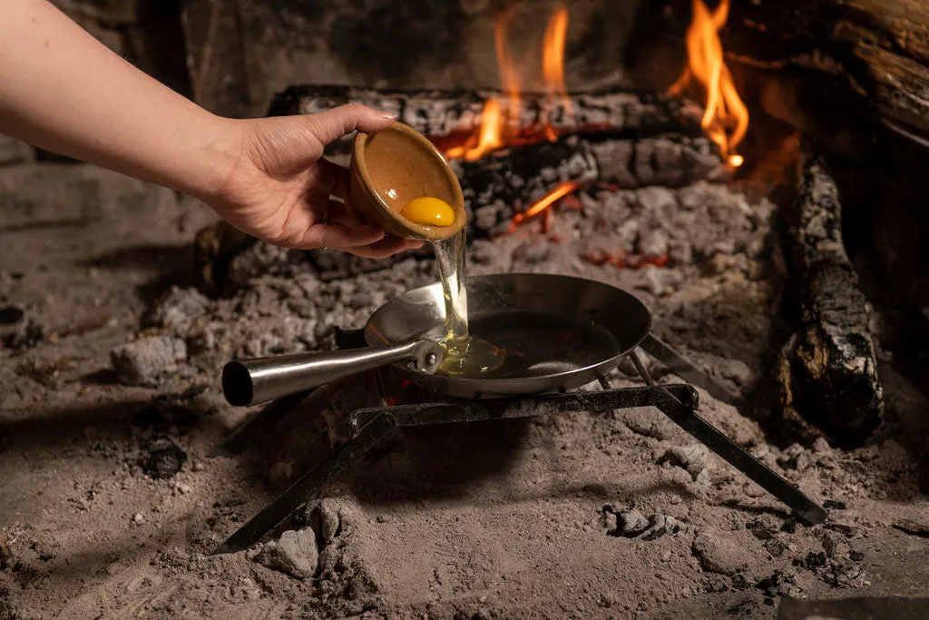 Folding Frying Skillet