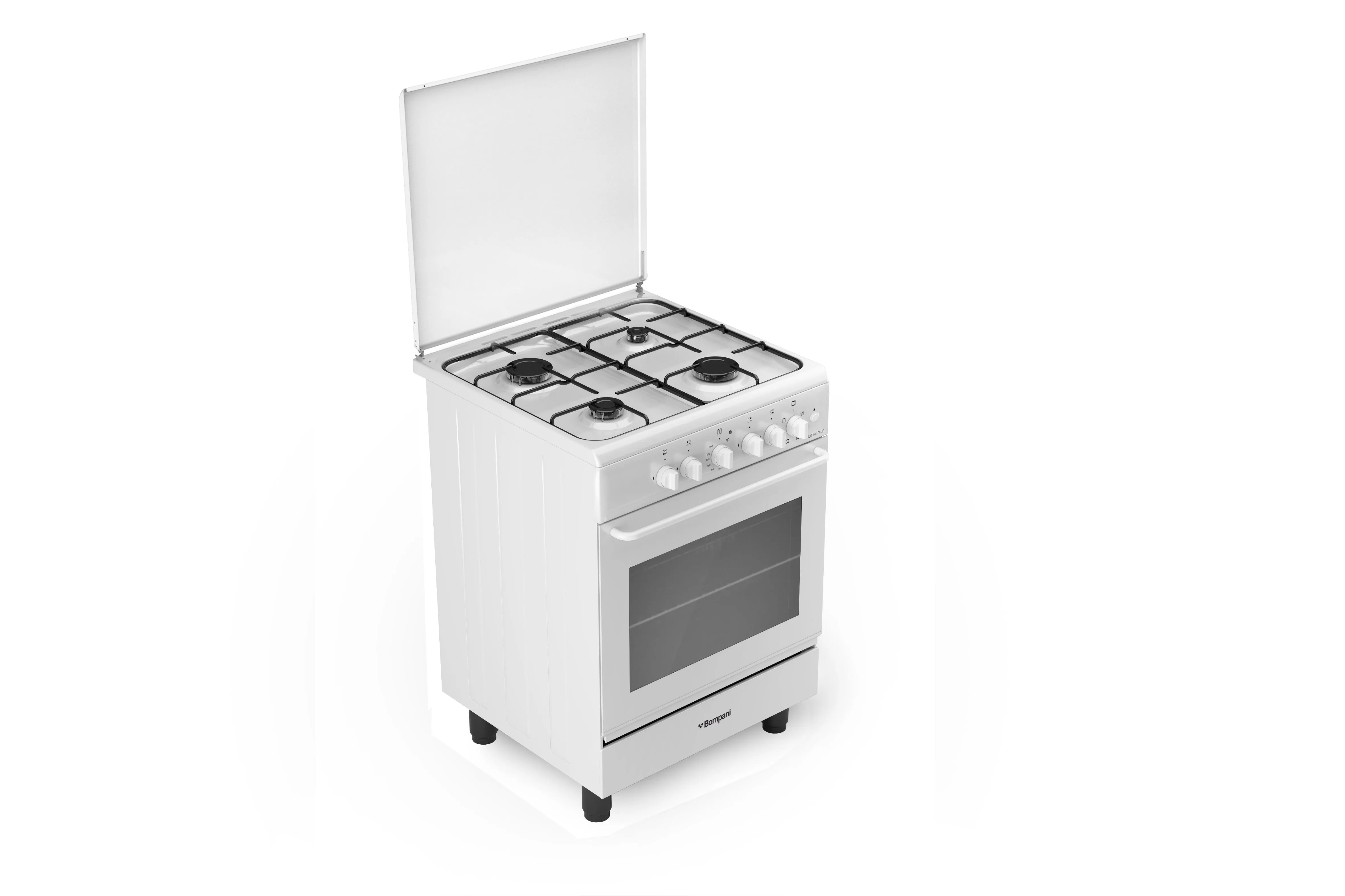 FREE STANDING ELECTRIC OVEN WITH GAS TOP