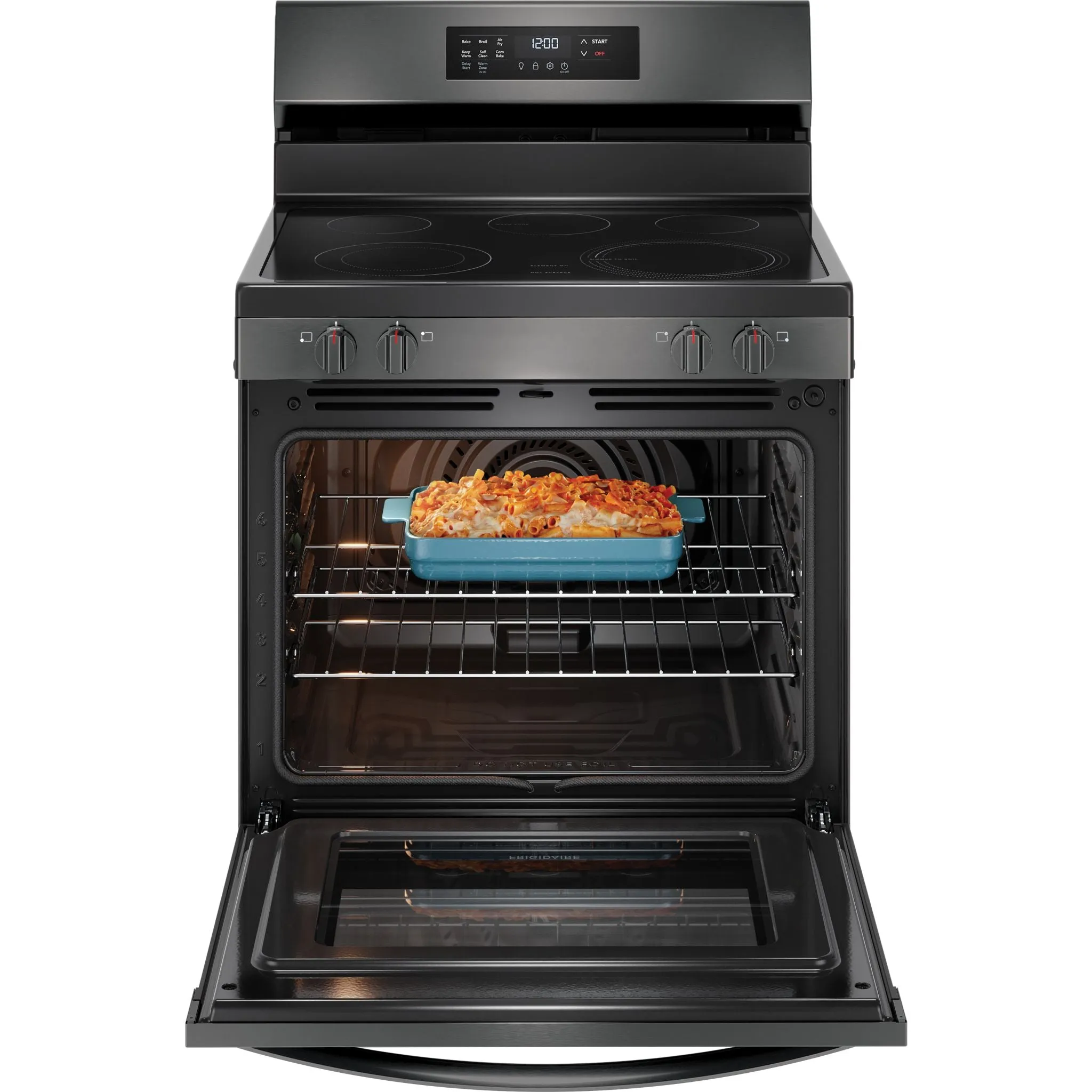 Frigidaire Fan Convection Range (FCRE308CAD) - Black Stainless Steel