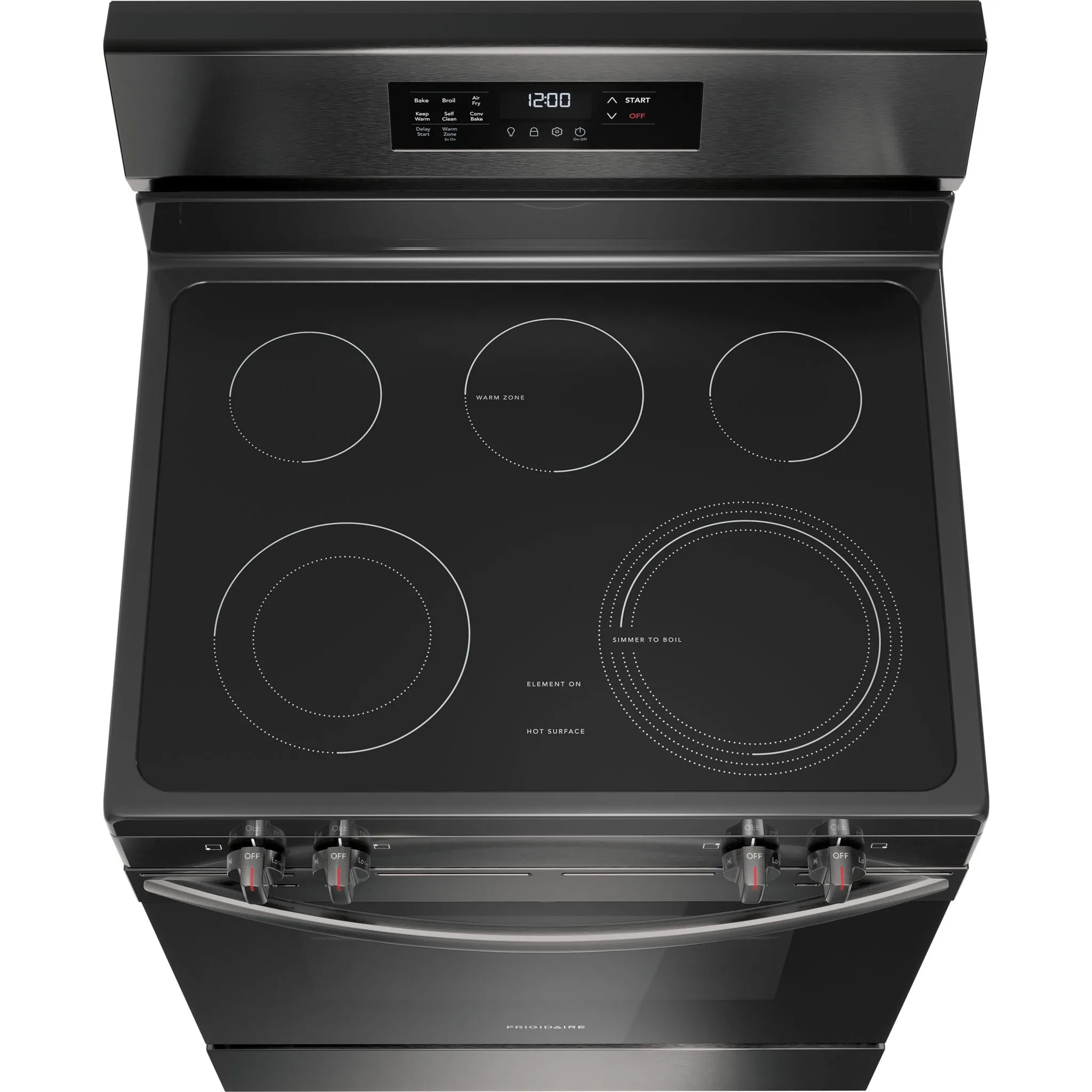 Frigidaire Fan Convection Range (FCRE308CAD) - Black Stainless Steel