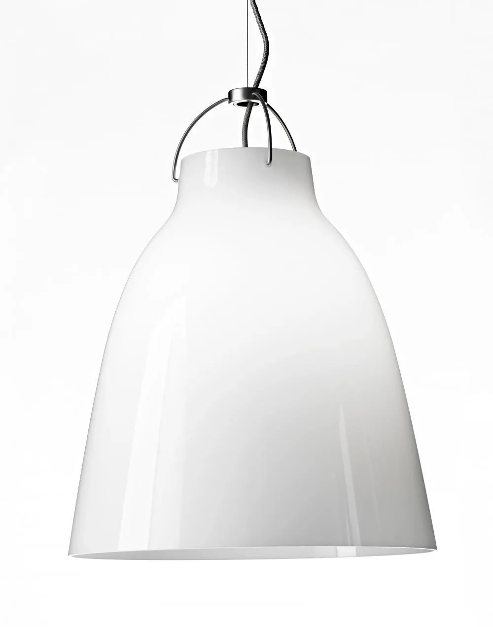 Fritz Hansen Caravaggio Opal Glass Pendant Light