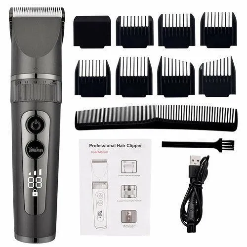 Full Body Washable Electric Hair Clipper Ceramic Professional