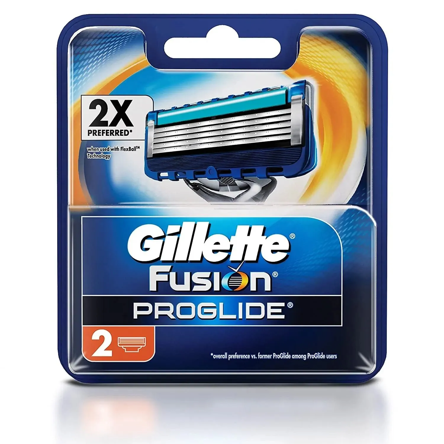 Gillette Fusion Proglide Manual Razor 2 PC