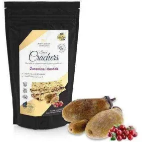 Gluten free crackers cranberry and baobab powder 250g