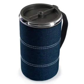 GSI Outdoors JavaPress Lightweight Insulated & Shatter-Resistant Blue 50 oz