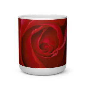 Heart Shape Rose Mug