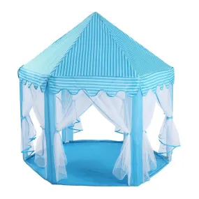 Hexagonal LED Kids Play Tent, Foldable with Mosquito Net, GOMINIMO