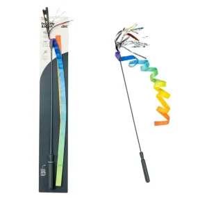 Huxley & Kent Dance & Lure Rainbow Wand Cat Toy