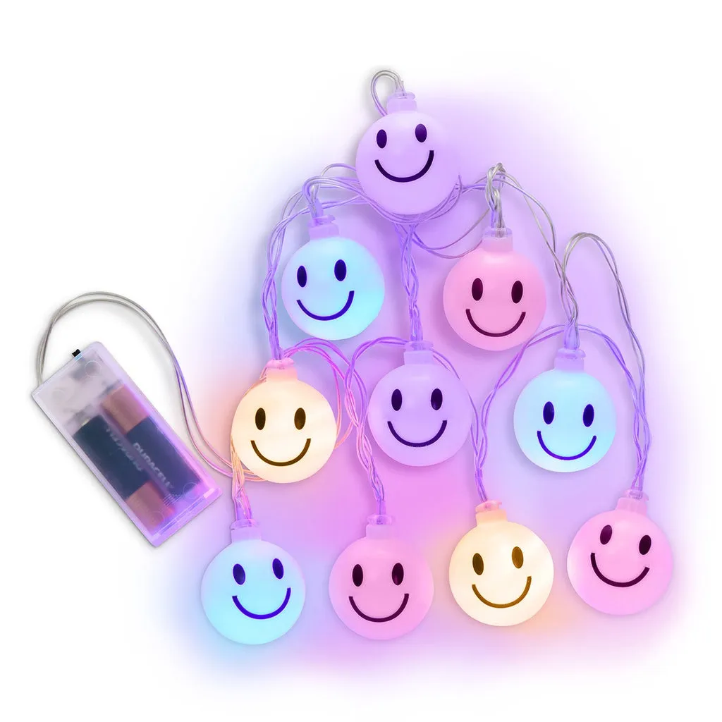 Iscream Happy Face String Lights