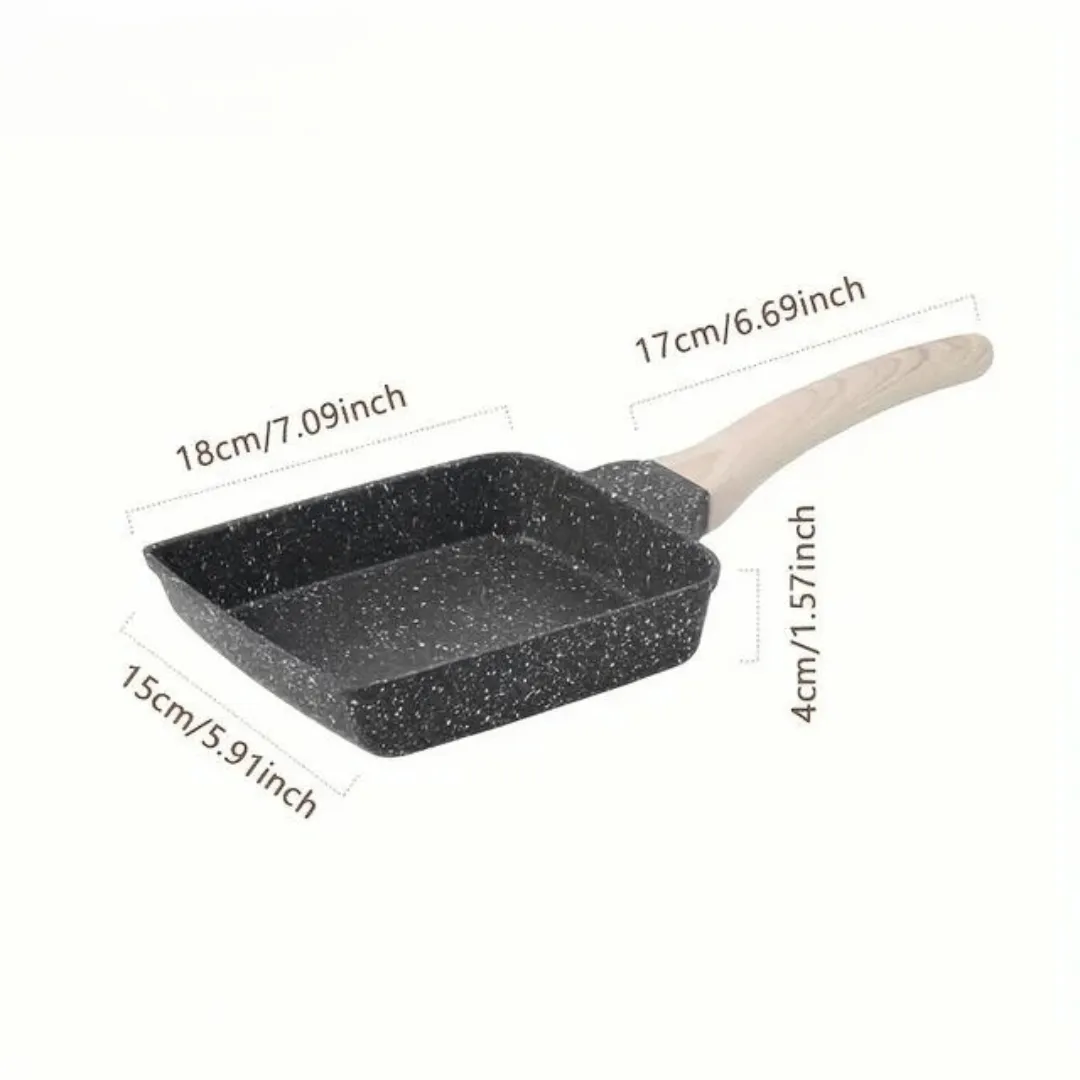 Japanese Omelettes Pan Nonstick Egg Frying Pan Rectangular Frying Pan