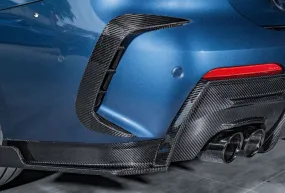 Karbel Carbon Dry Carbon Fiber Rear Bumper Frames For BMW 4 Series G22 G23 430i M440i 2020 