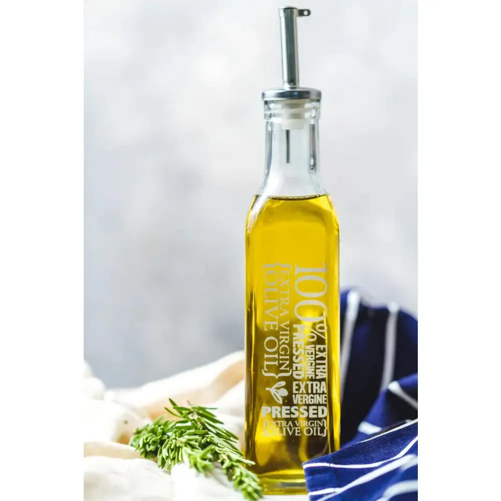 KitchenCraft World of Flavours Italian Glass Oil Drizzler