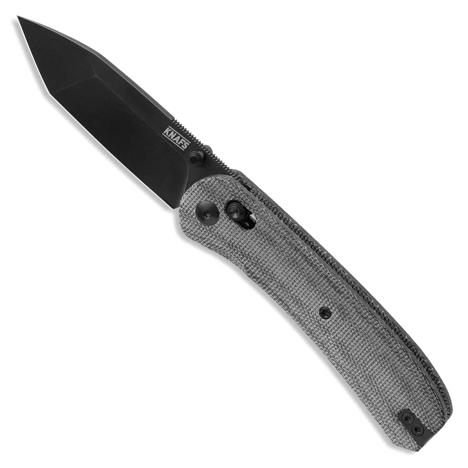 Lander 2 Pocket Knife - Charcoal Micarta Tanto - S35VN