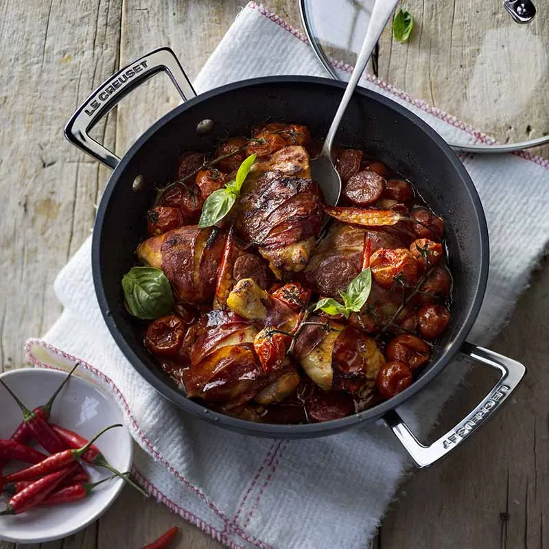 Le Creuset TNS Frying Pan & Casserole Set