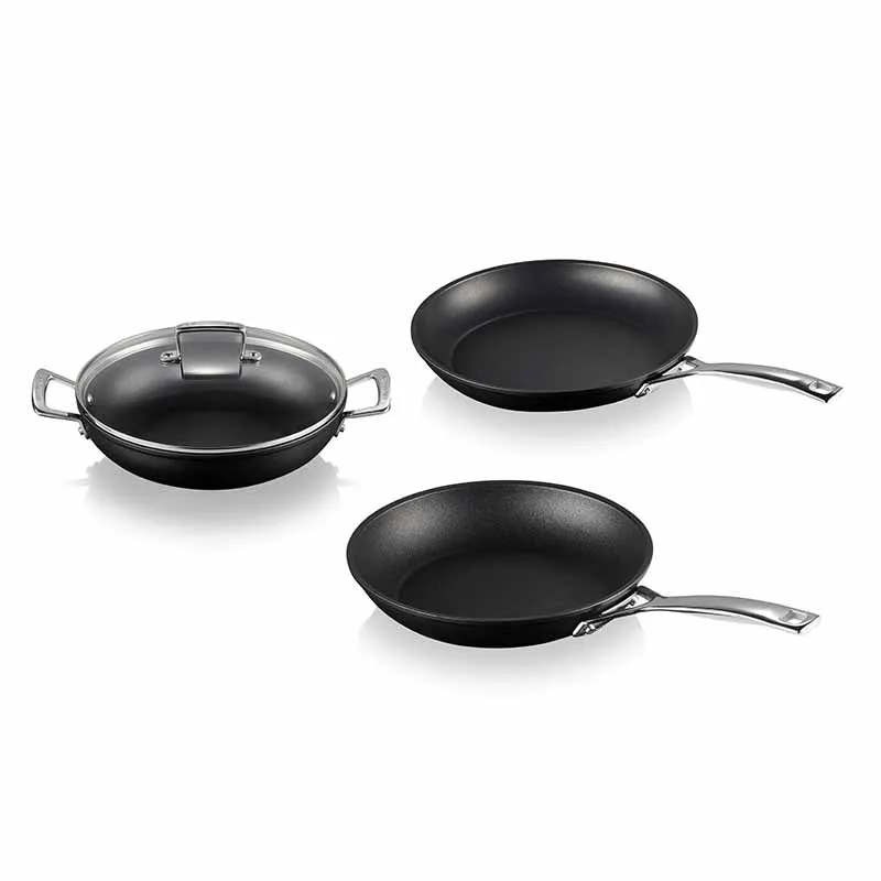 Le Creuset TNS Frying Pan & Casserole Set