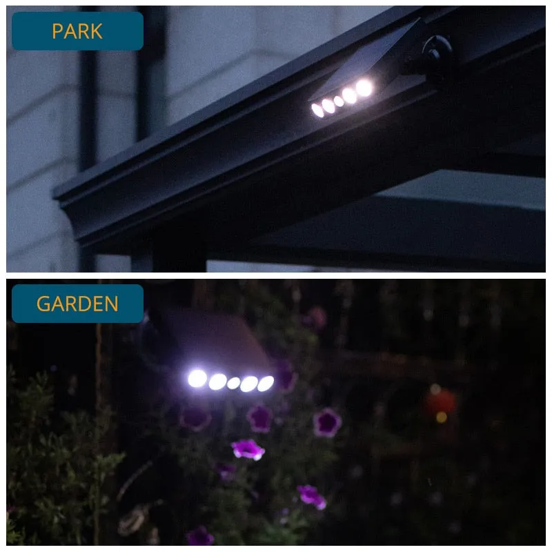 LED Solar Motion Sensor Outdoor Light