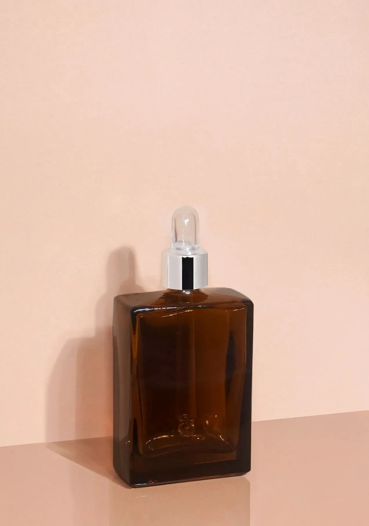 Lily Glass Bottle | Amber | Clear Rubber Dropper