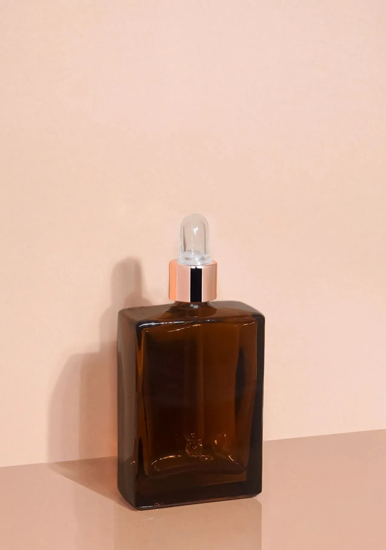 Lily Glass Bottle | Amber | Clear Rubber Dropper