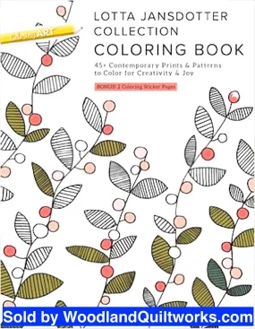 Lotta Jansdotter Collection Coloring Book