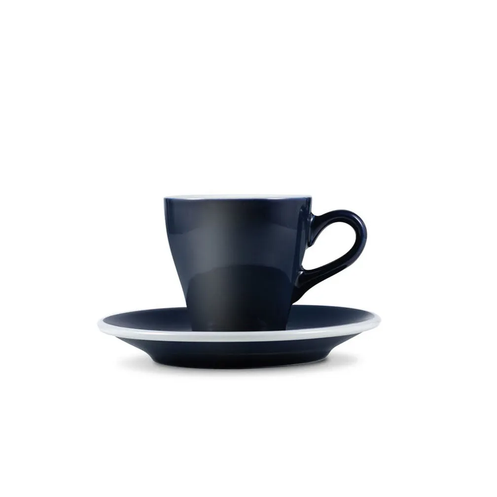 Loveramics Tulip Style Espresso Cup & Saucer - Denim (2.7oz/80ml)