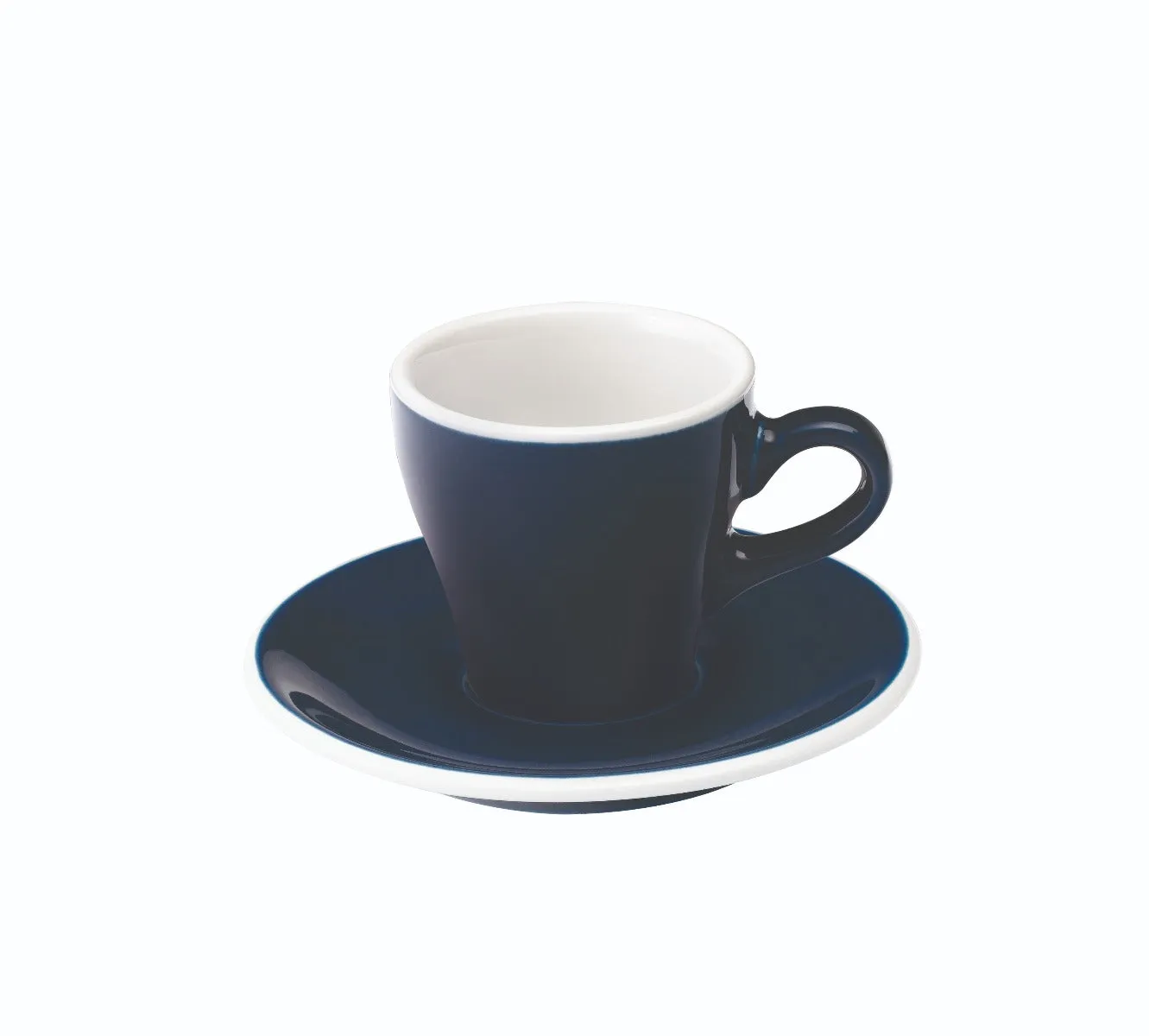 Loveramics Tulip Style Espresso Cup & Saucer - Denim (2.7oz/80ml)