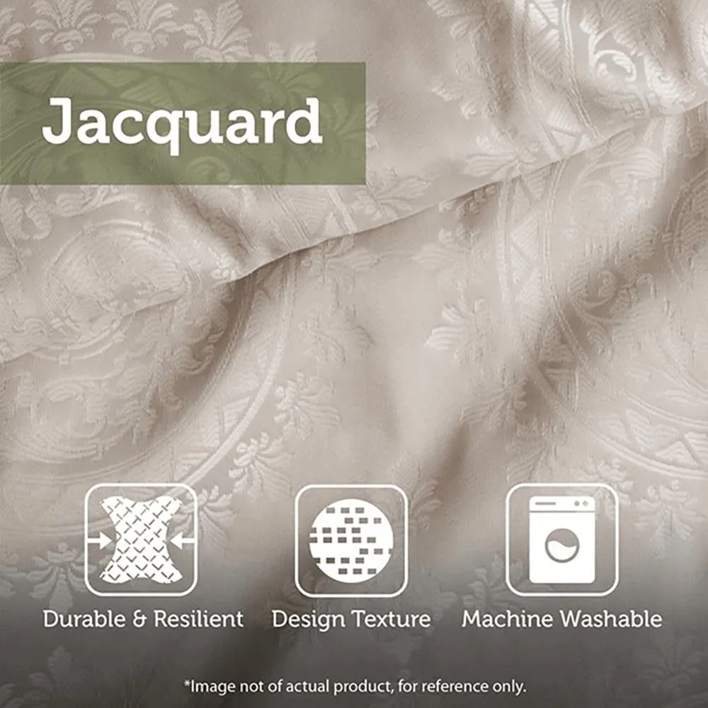 Luxurious 8 Piece Jacquard Comforter Set - Odette