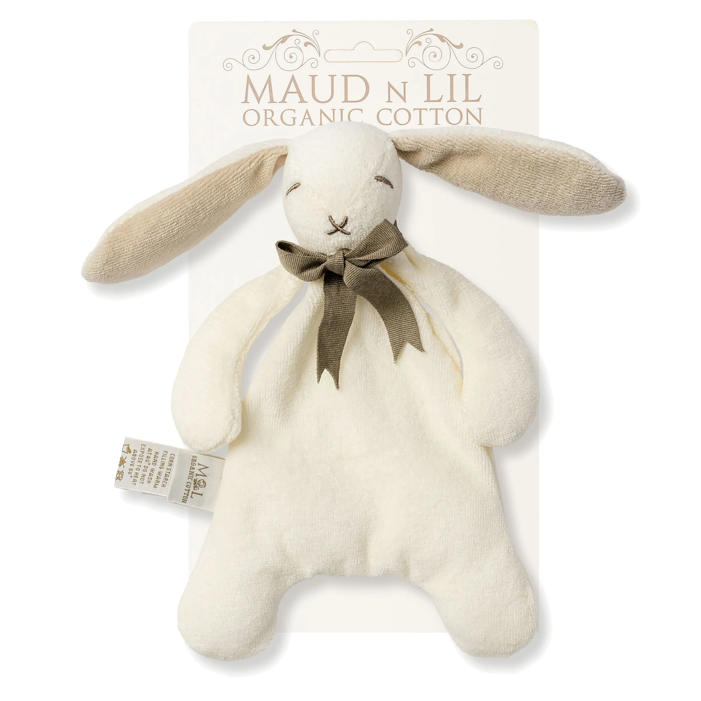 Maud n' Lil - Mini Bunny Comforter Toy - Organic Cotton