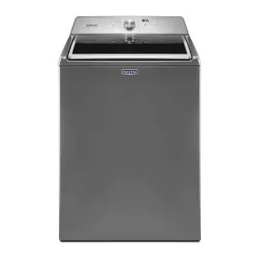 Maytag - 4.7 Cu. Ft. 11 Cycle High Efficiency Top Loading Washer - Metallic Slate