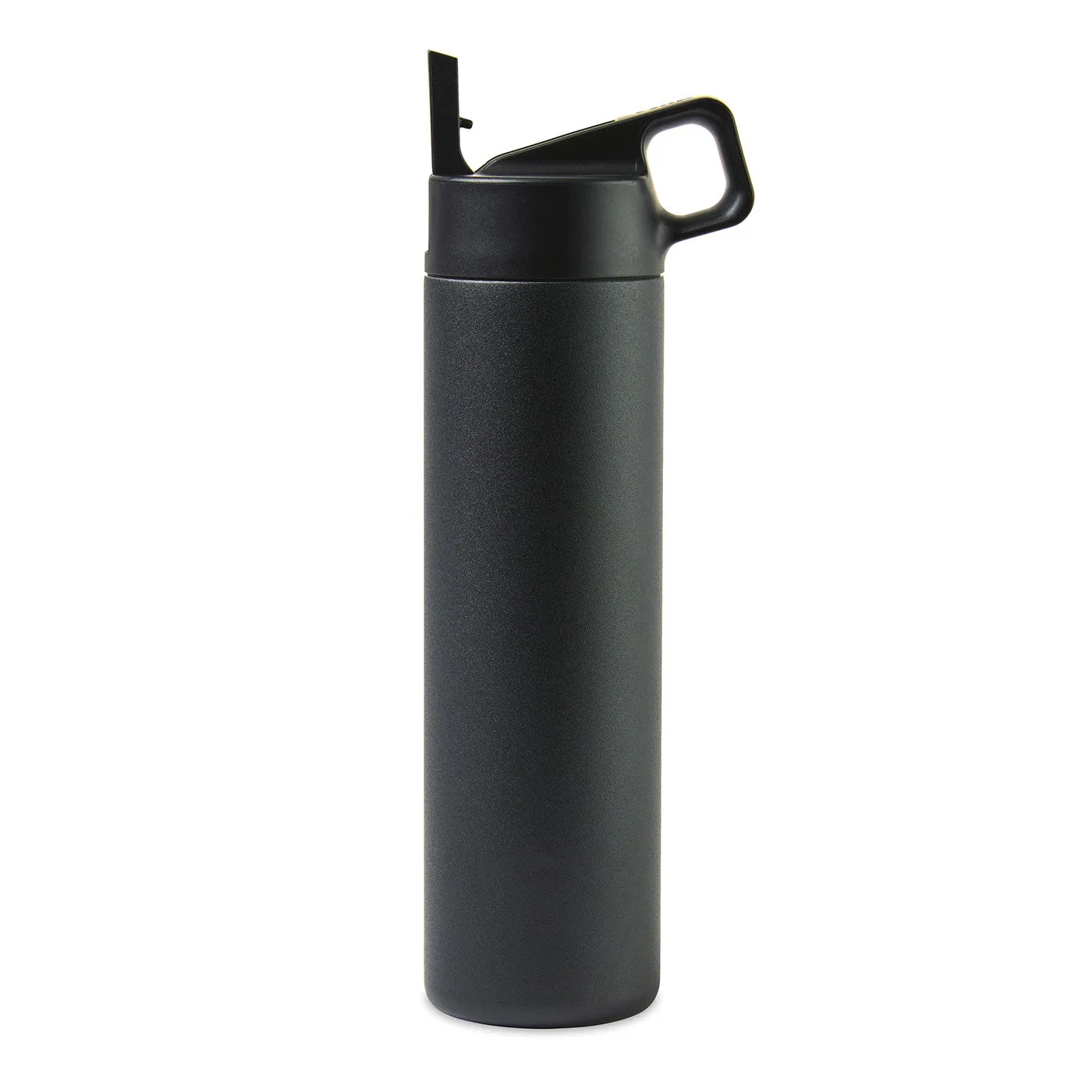 MiiR Insulated Customized 20 Oz Straw Lid Bottles, Black Powder