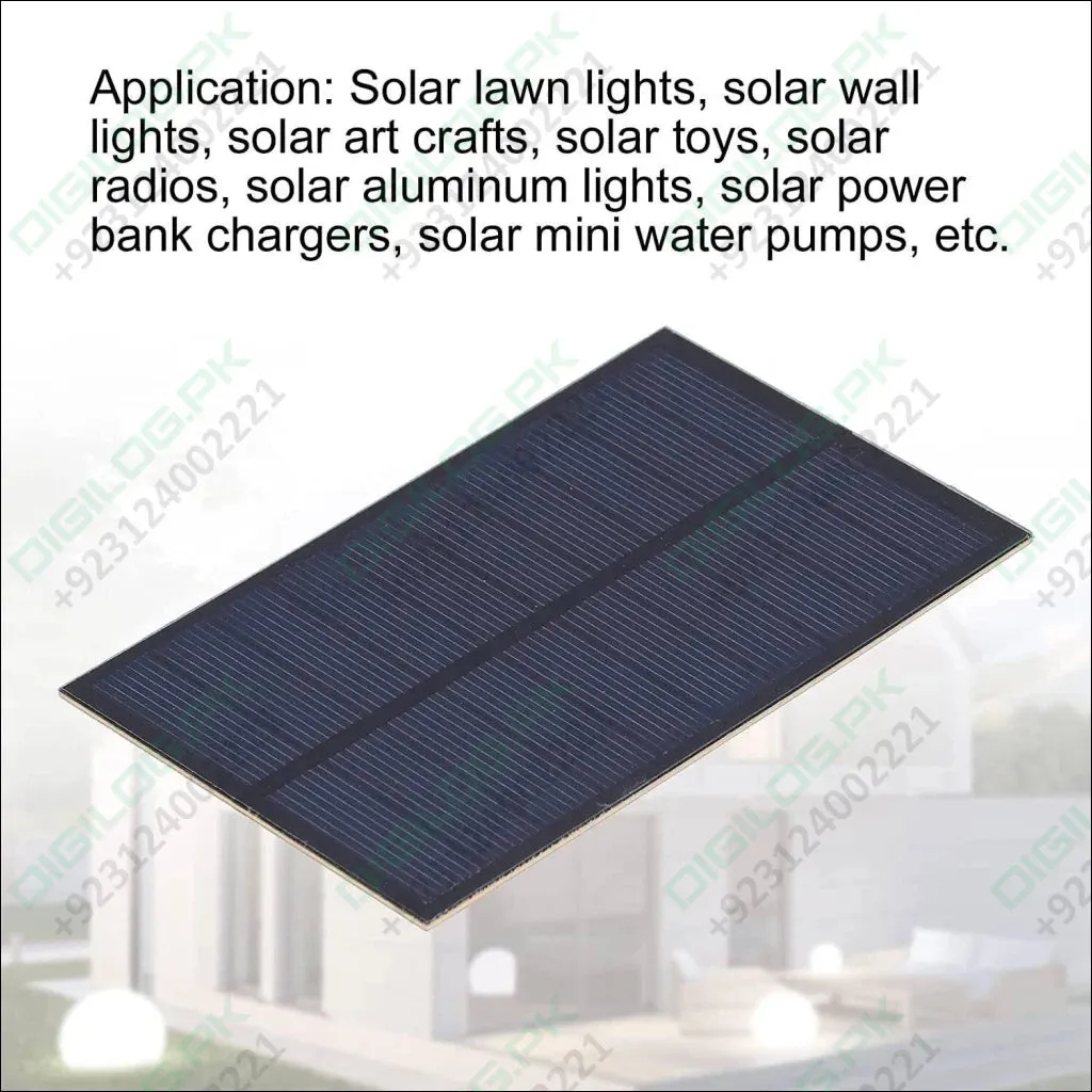 Mini Solar Panel 6v 1w Diy Robotic