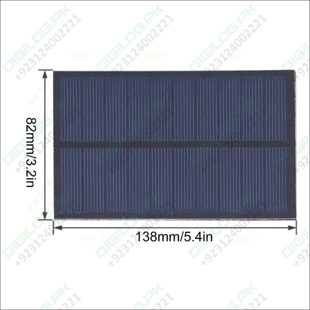 Mini Solar Panel 6v 1w Diy Robotic