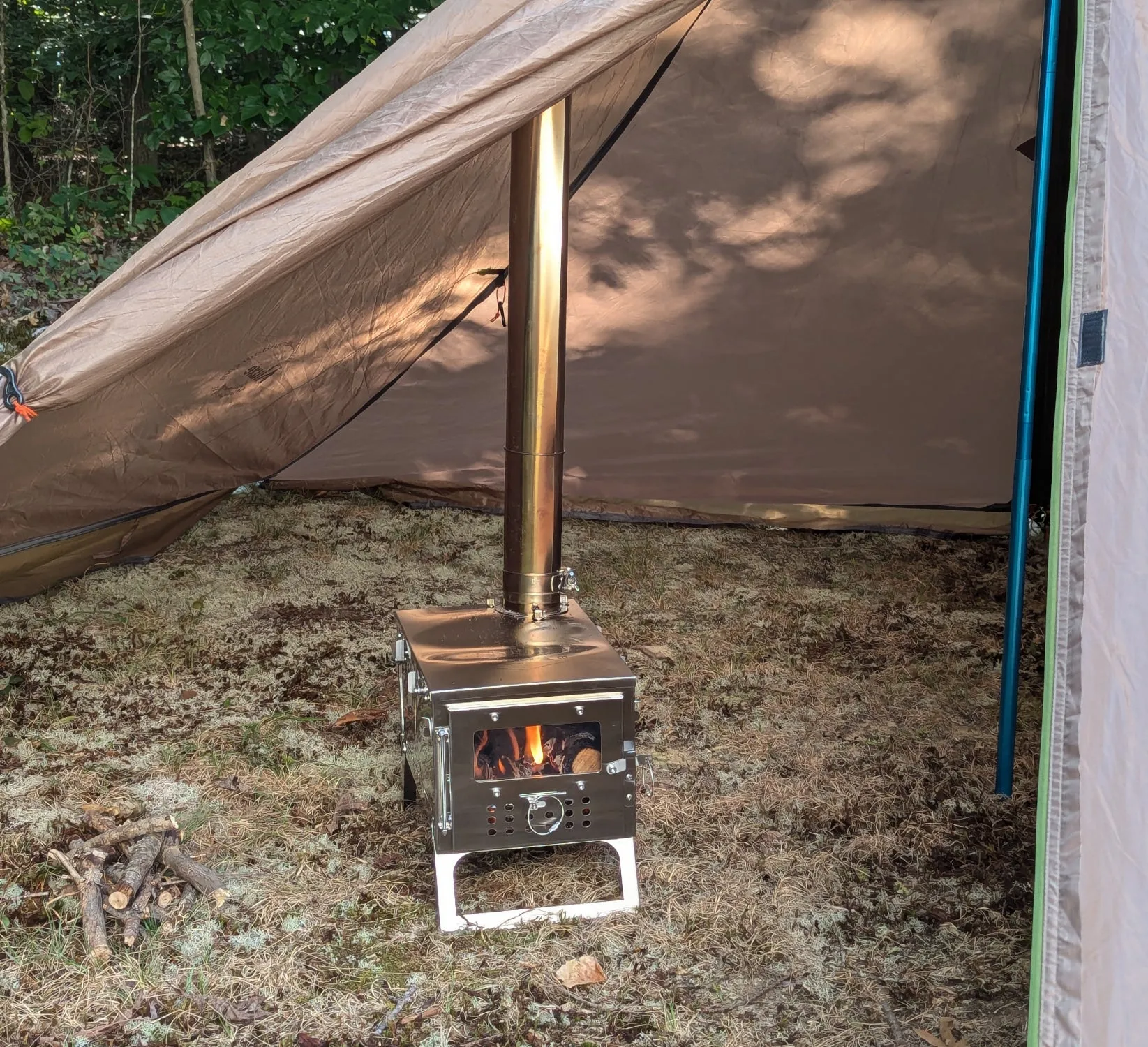 Mini Stainless Tent Stove