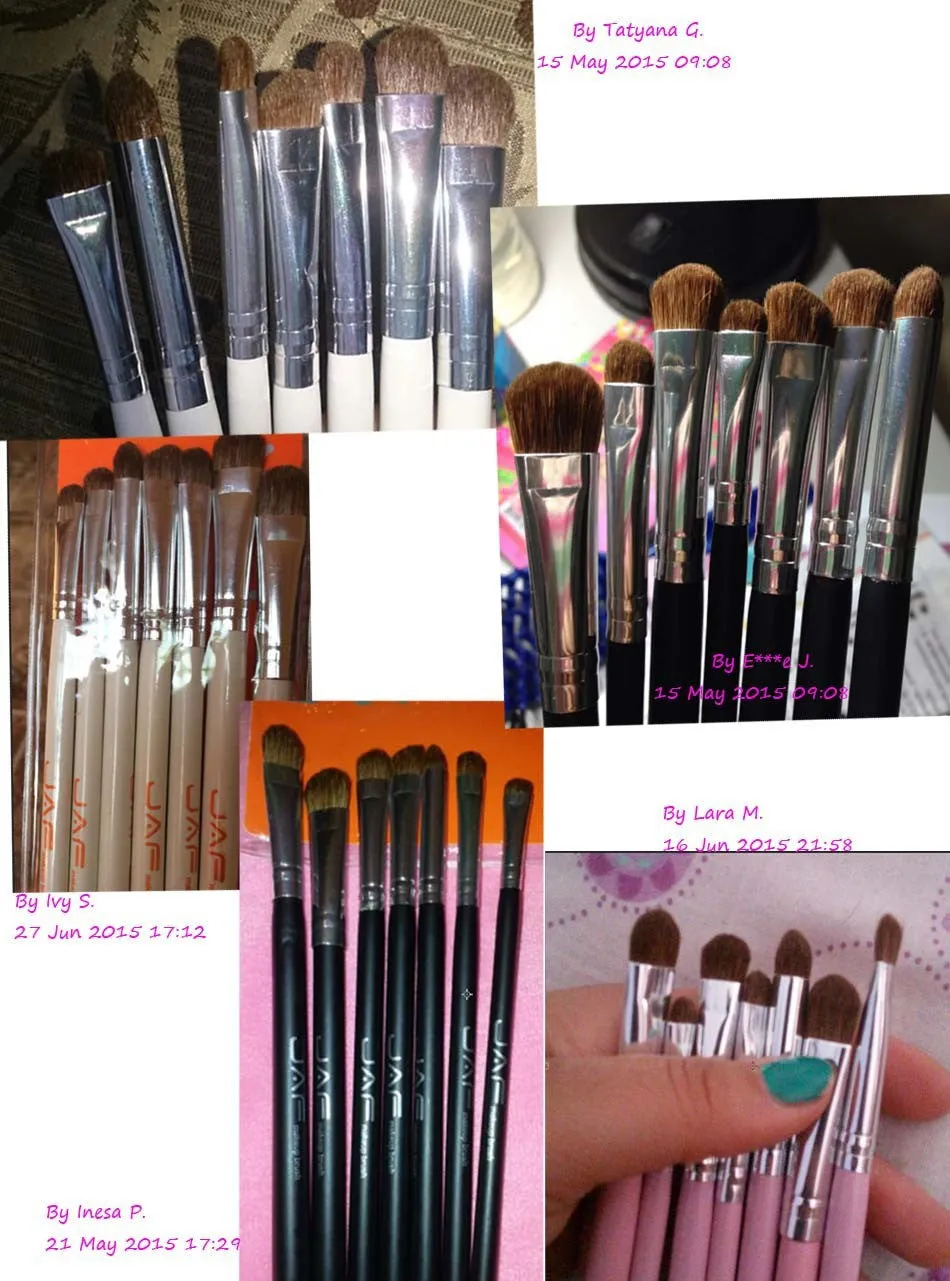 Natural Hair Eye Makeup Brushes Set Professional Eyeshadow Brush For Makeup shadow make up Brushes tool