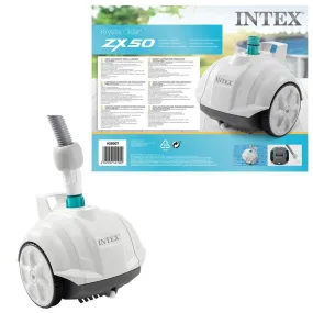 (NET)Intex ZX50 Auto Pool Cleaner 28007 White