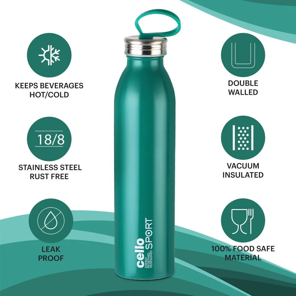 Nios Flask, Vacusteel Water Bottle, 900ml