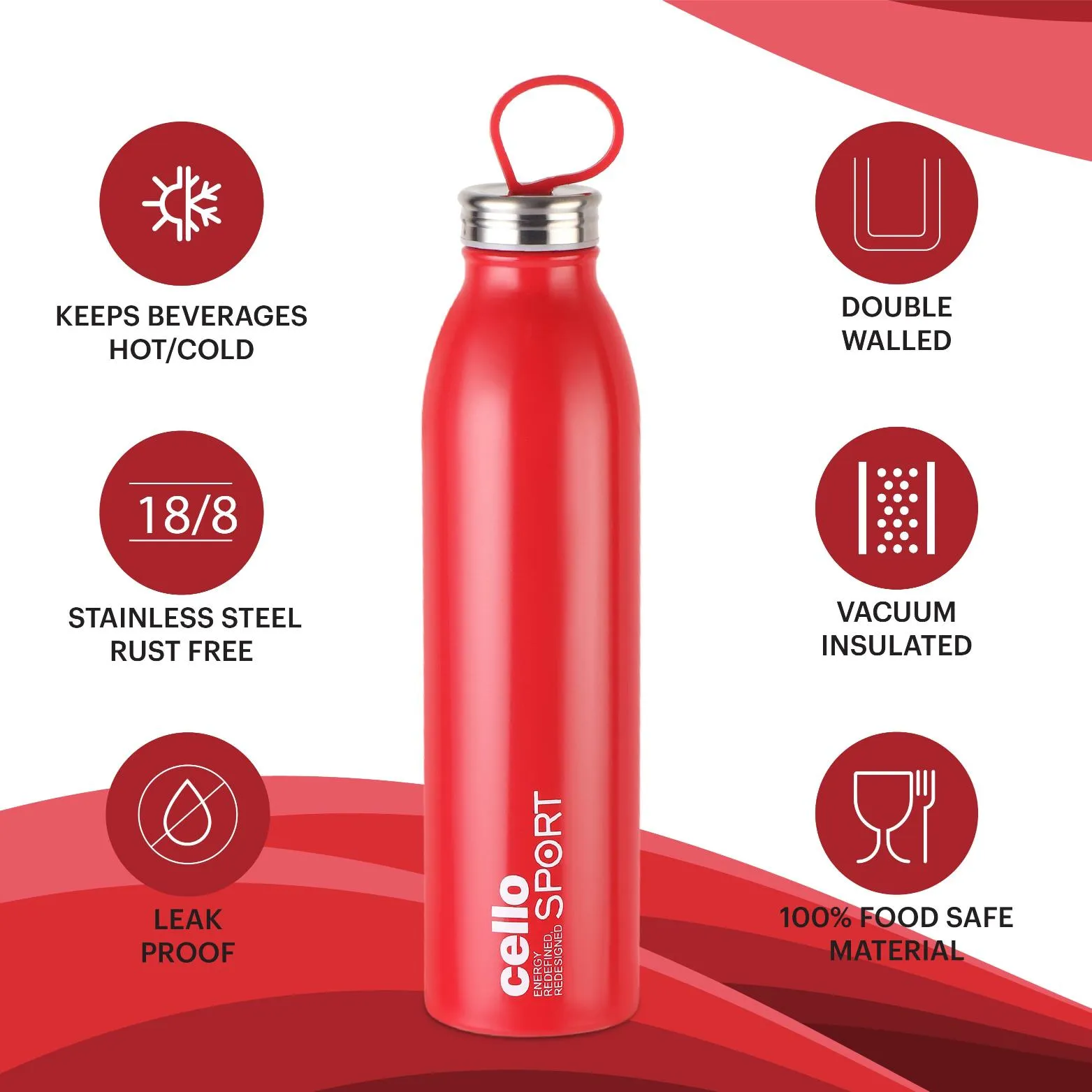 Nios Flask, Vacusteel Water Bottle