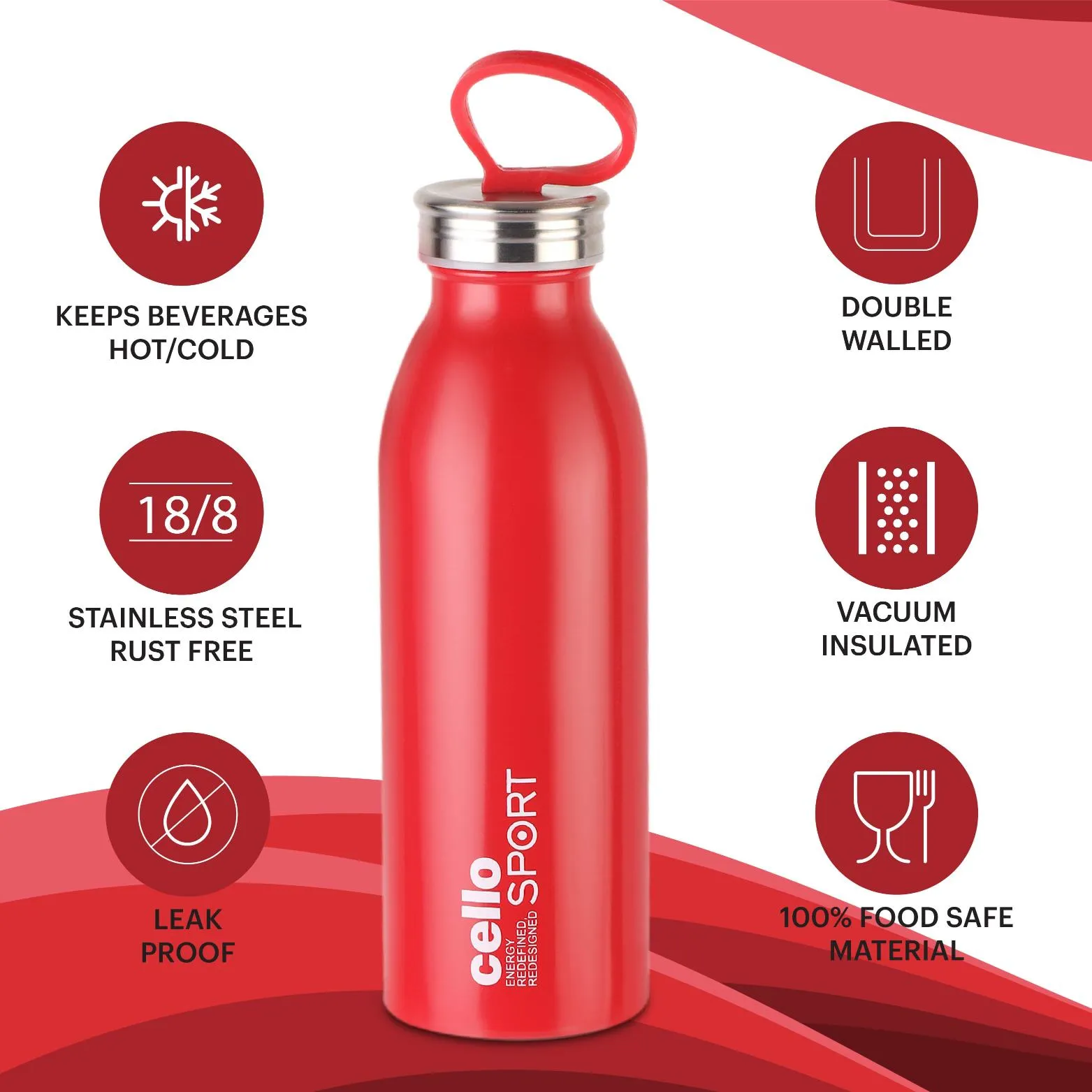 Nios Flask, Vacusteel Water Bottle