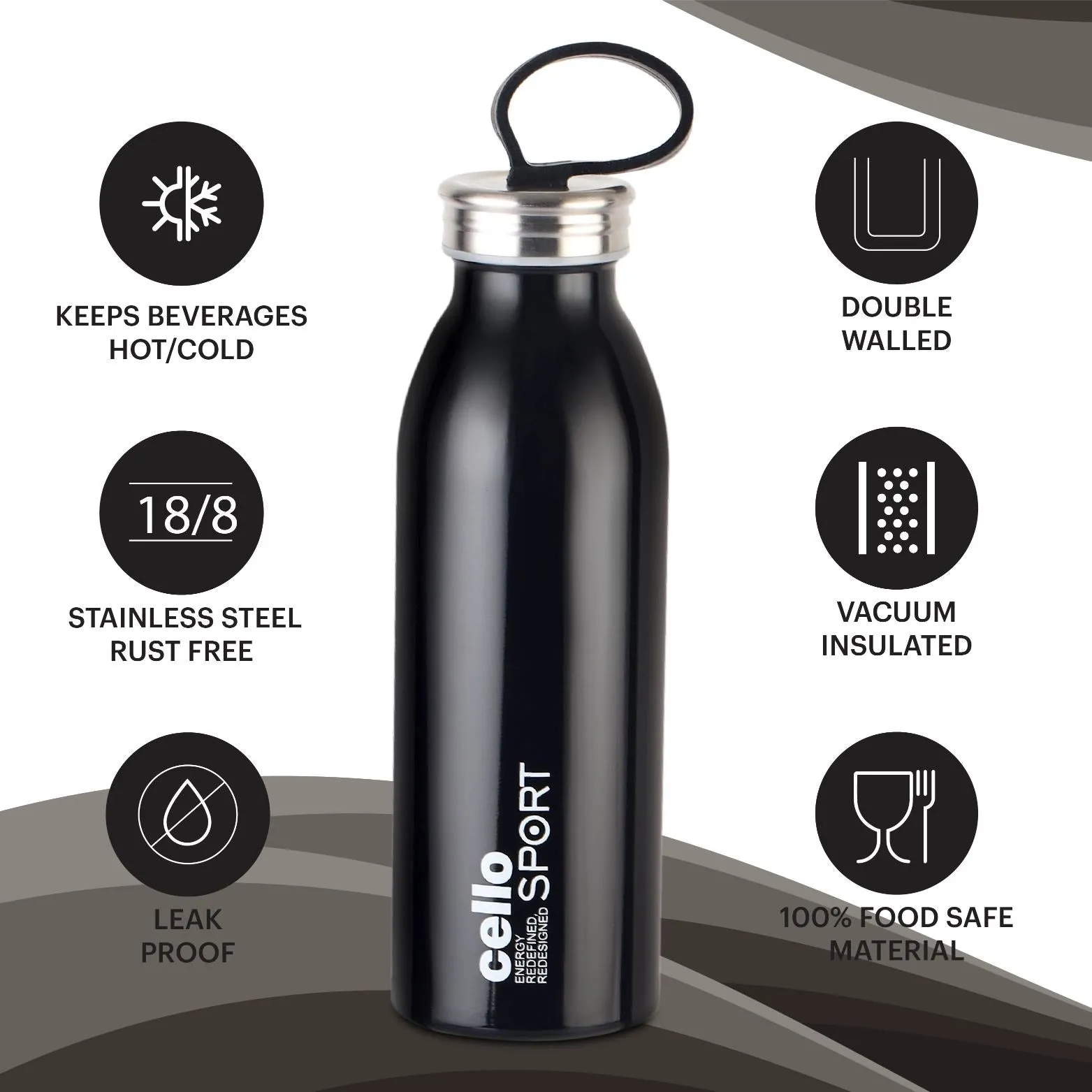 Nios Flask, Vacusteel Water Bottle