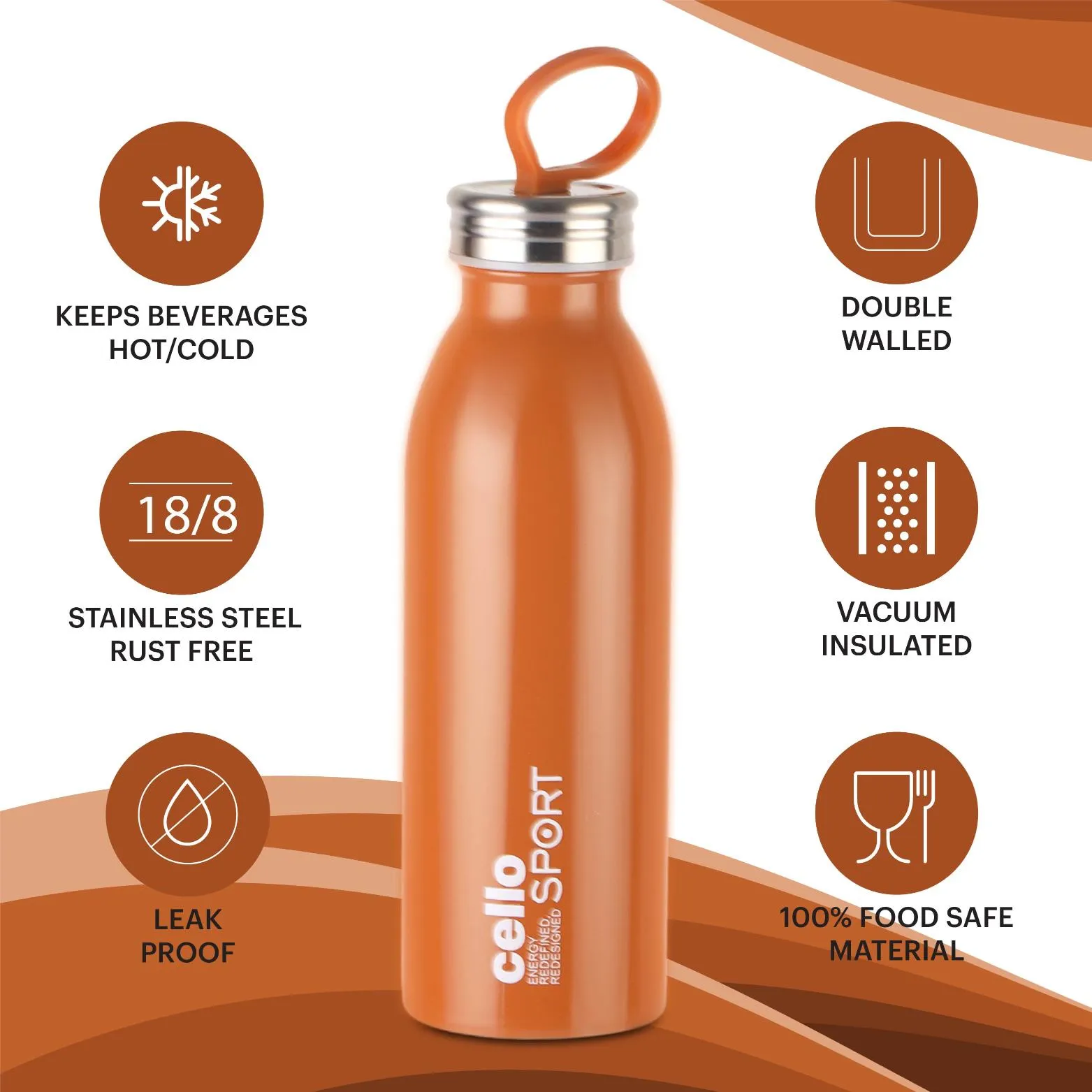 Nios Flask, Vacusteel Water Bottle