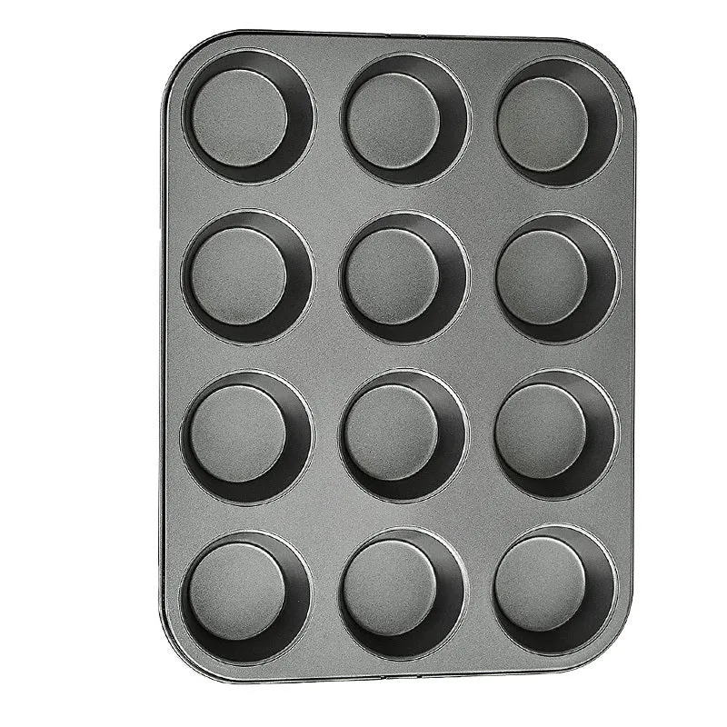 Nonstick 12Cup Muffin Pan Perfect Kitchen Oven Bakeware