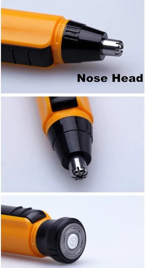 Nose Neck Eyebrow hair Trimmer removal shaving men razor