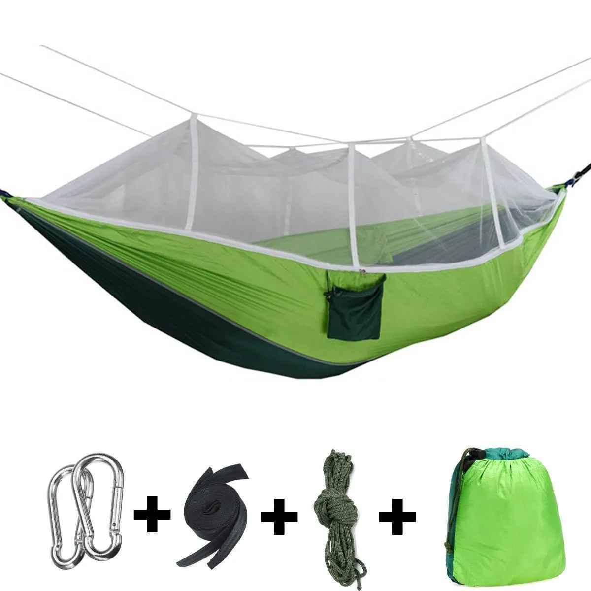 Outdoor Camping Hammocks with Mosquito Net