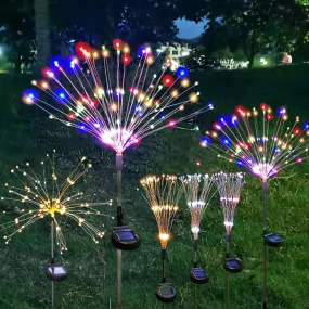 Outdoor Fireworks Style Solar Lights