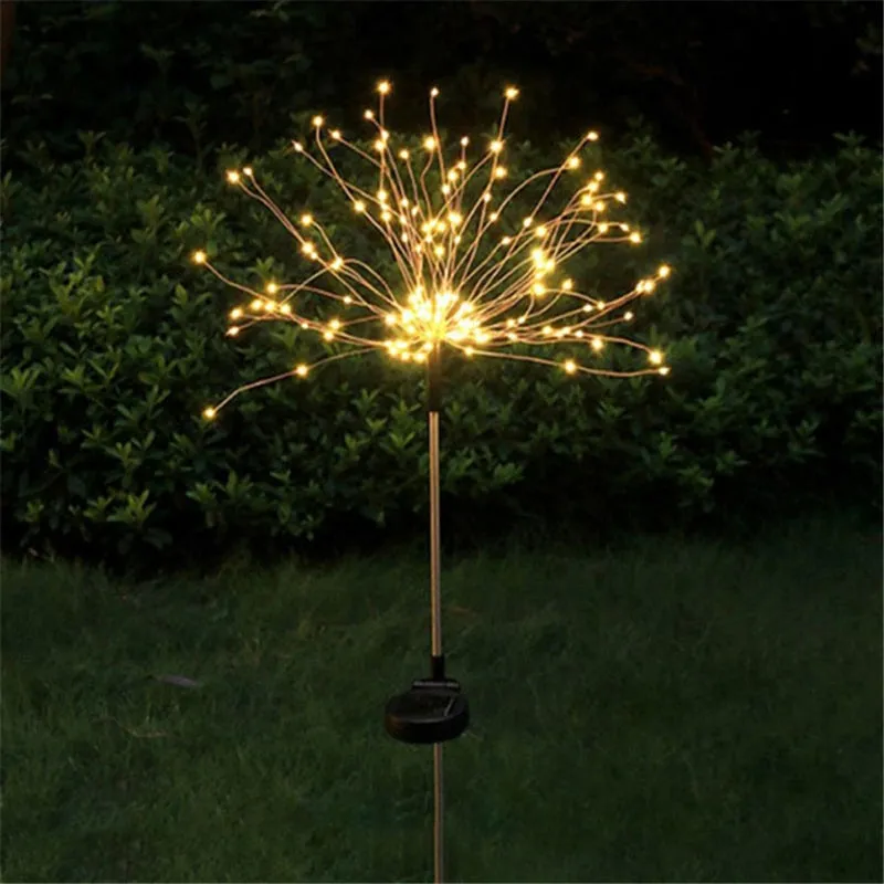 Outdoor Fireworks Style Solar Lights