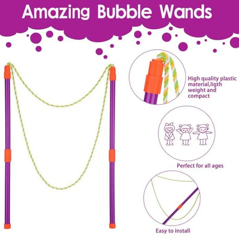 Outdoor Large Bubble Wand Set