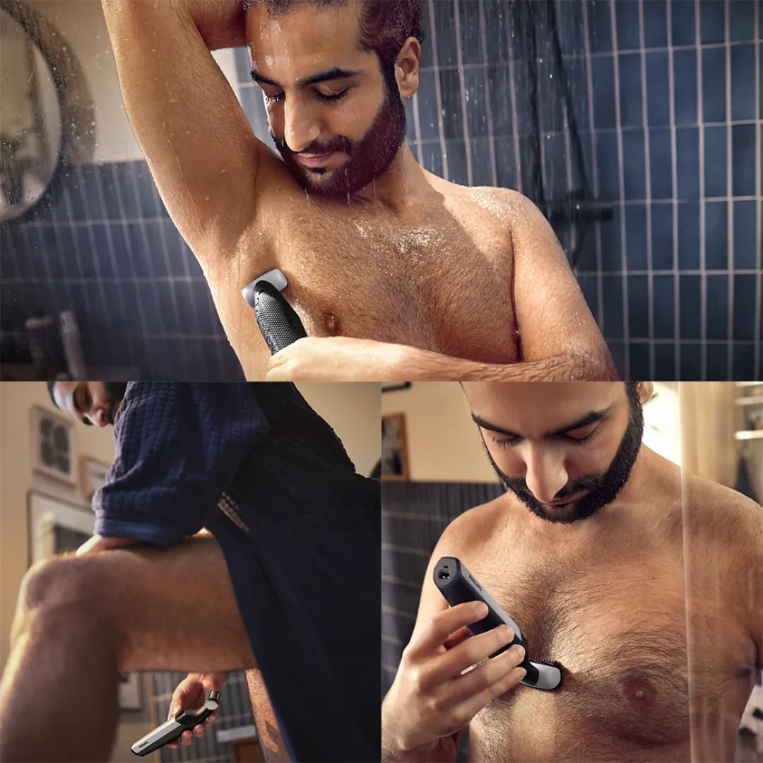 Philips BG3007 Bodygroom Series 3000 Showerproof Groin & Body Trimmer