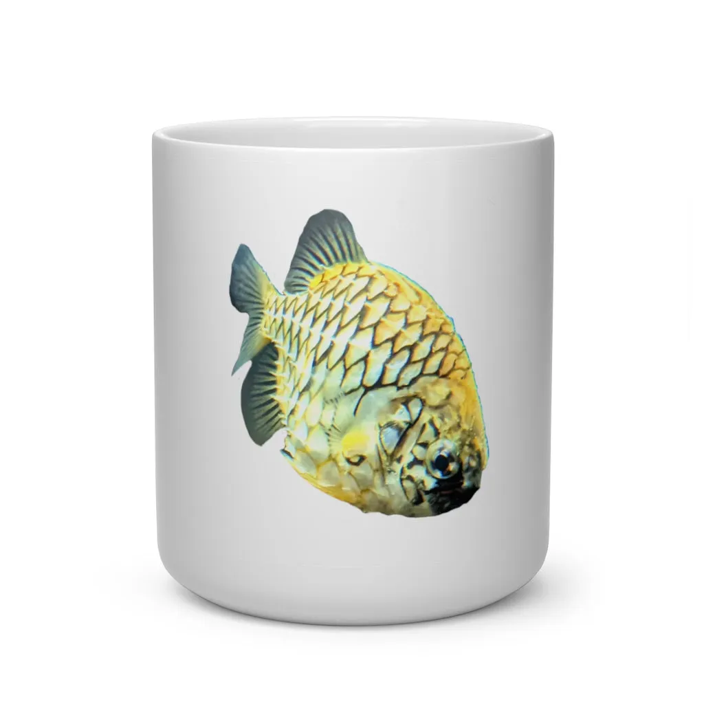 Pineapple Fish Heart Shape Mug